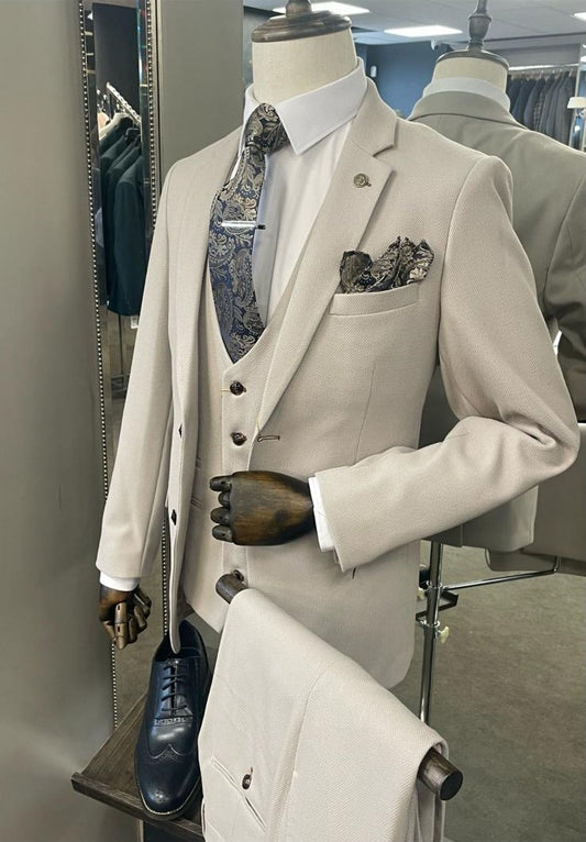 HM5 Stone 3-Piece Suit