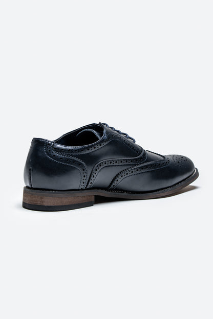 Clark Navy Suit Shoes