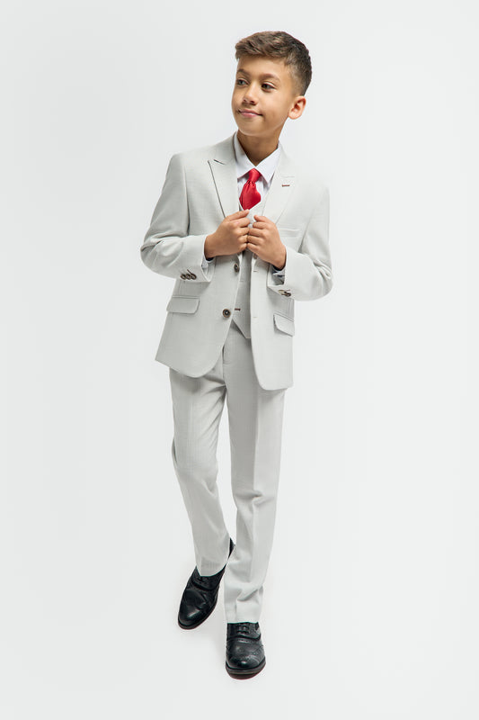 Tropez Slate Boys 3-Piece Suit